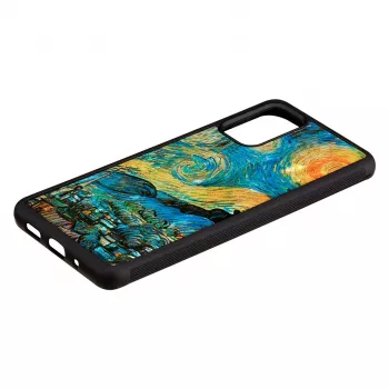 Protective phone case iKins for Samsung Galaxy S20+ — starry night black
