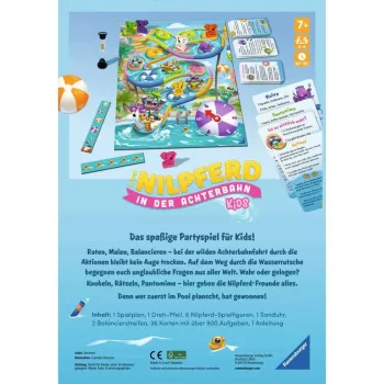 Das Nilpferd in der Achterbahn Kids, Party Game