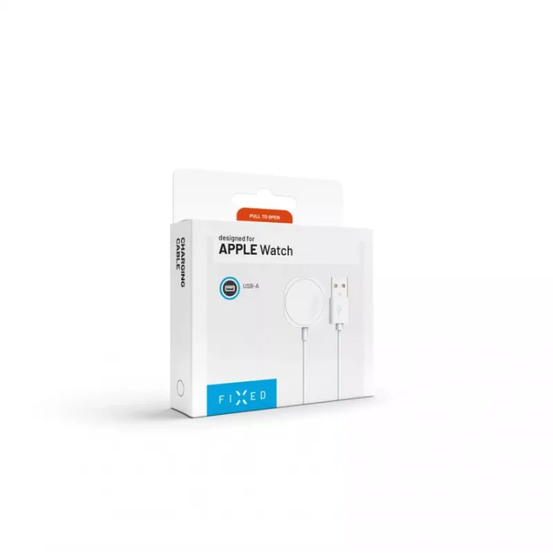 Charging cable FIXED FIXDW-AW for Apple Watch, USB-A to magnetic charger, 1 m