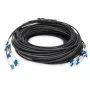 DIGITUS Vorkonfektionierte Fibre Optic Universal Breakout Cable, Singlemode OS2, 8 Fibres, LC/UPC - LC/UPC