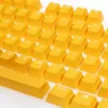 Keycap Set Ducky DKSA109-DEPDYDYYWO1 Yellow PBT Double-Shot DE layout 109 keys
