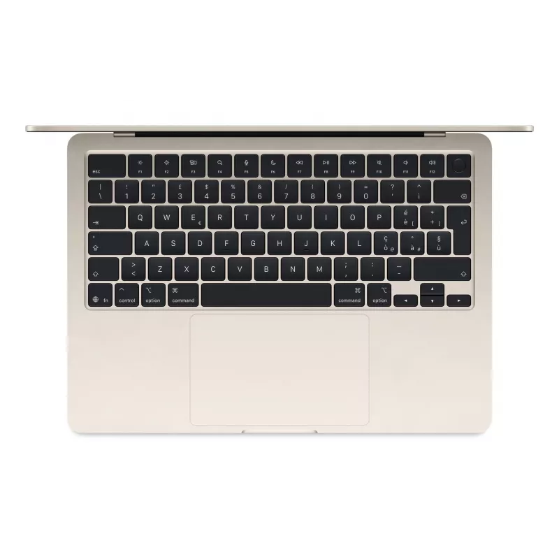 Apple MacBook Air 13-inch : M4 chip with 10-core CPU and 10-core GPU, 24GB, 512GB SSD - Starlight