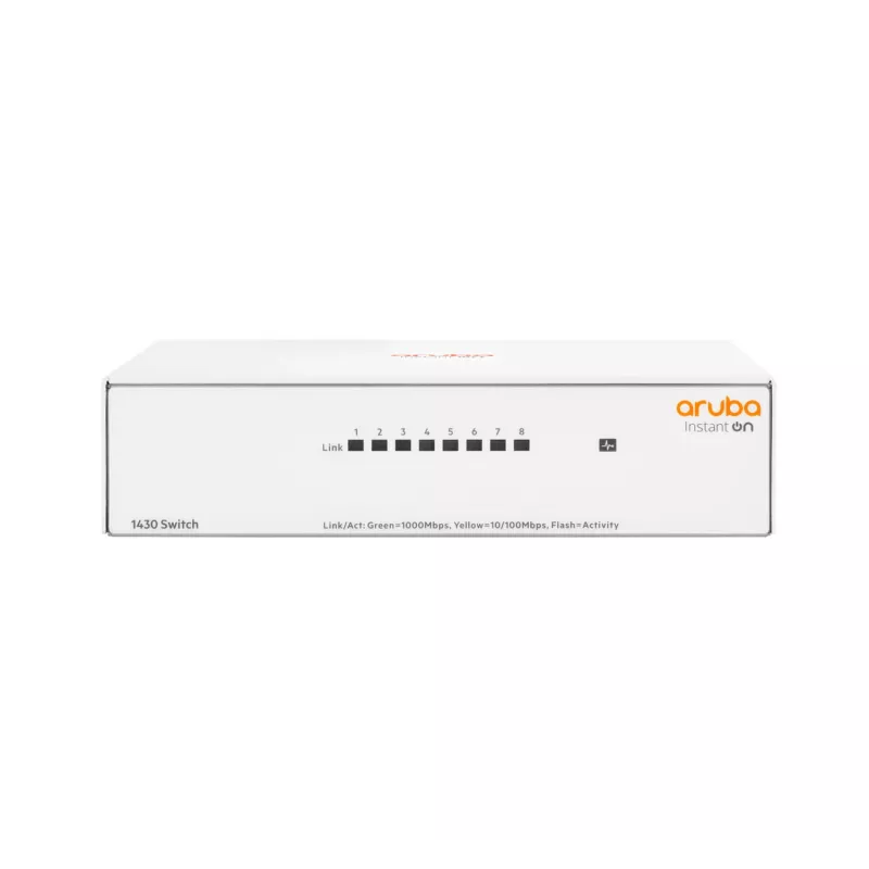 Unmanaged Switch Aruba Instant On 1430 8G L2 Gigabit Ethernet 8 Ports