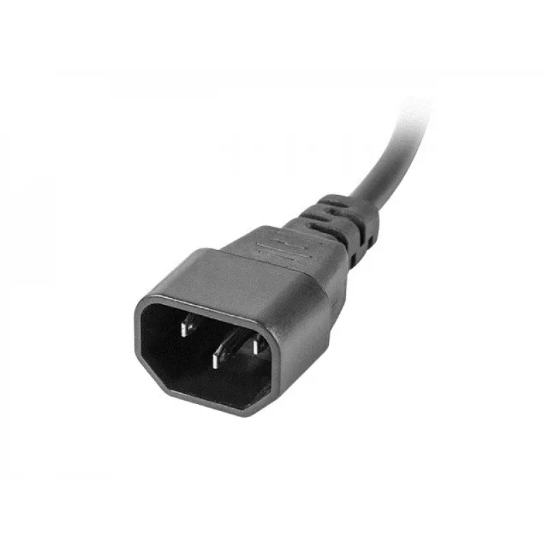 Power distribution unit LANBERG PDU-04E04I-0200-IEC-BK — 1U, 4 Type E outlets, 2 m cable, 10 A, 220–250 V