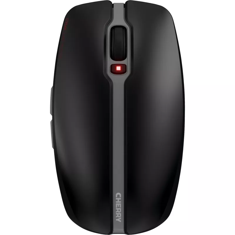 CHERRY Stream Desktop Recharge keyboard Mouse included Universal RF Wireless AZERTY Belgian Black