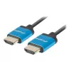HDMI cable LANBERG CA-HDMI-22CU-0018-BK 1.8 m — HDMI Type A to A, HDMI 2.0, 18 Gbit/s, ARC, gold-plated