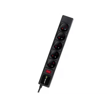 Tracer PowerWatch Black 5 AC outlets 3 m Type C