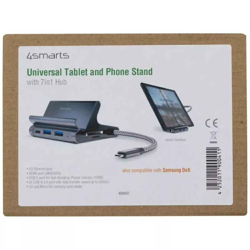 Holder tablet/smartphon e 7in1 Dex HDMI/RJ45