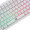 Keyboard and Mouse Combo Baracuda BGC-012 Orca White — white keyboard and mouse set