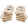 Dust bags Karcher 6.904-333.0 for cylinder vacuum cleaners, paper, sand, 10 pcs