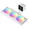 Gamemax CPU Liquid Cooler | GLACIER 360 LCD WH | Intel, AMD