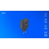 SAVIO LA-06/B 30W Wall Charger, USB-A + USB-C, Quick Charge, Power Delivery 3.0, Black