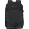 Notebook backpack Tellur TLL611282 with USB port and illuminated strip, black