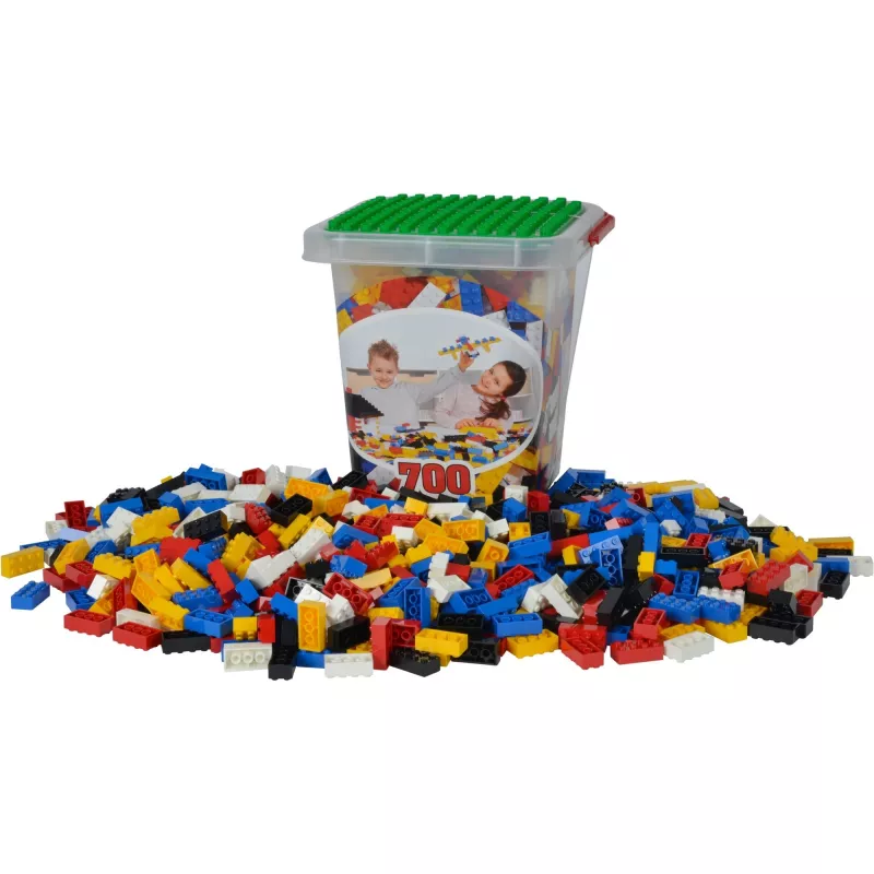 Toy building blocks Simba-Dickie 104114200 — 700 pieces, assorted colours, for ages 3+