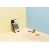 Phone case Man and Wood for iPhone 12 mini — white bull design