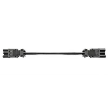 Power cable Bachmann 375.081 Black 1 m