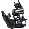 Next Level Racing | GTElite Direct Mount Overhead Monitor Add-On | Up to 32 | Black
