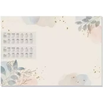 Writing pad Sigel HO304 Pastel Garden, 595 x 410 mm, 30 sheets