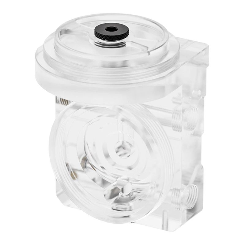 Pump Top Singularity Protium 2.0 D5 — acrylic pump reservoir top SC-P2-D5T-AC