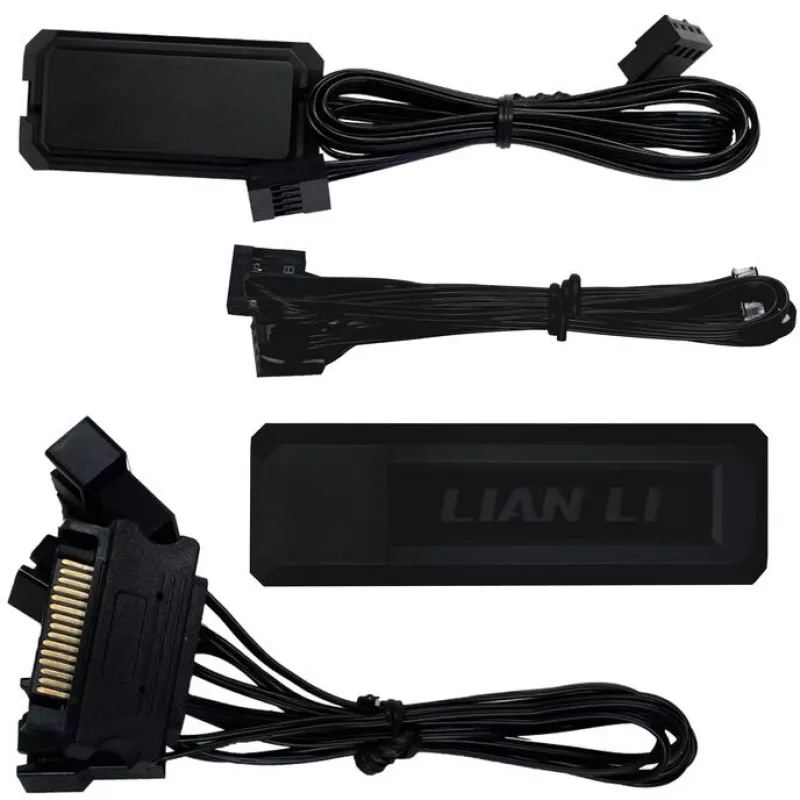 120mm ARGB PWM Wireless LCD Case Fan Lian Li UNI FAN TL with LCD display