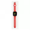 Band Nomad Tempo — Red rubber, 18 mm width, fits wrists 135–175 mm