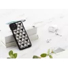 Phone case iKins for iPhone 11 Pro — black pyramid design
