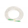 Patchcord Extralink SC/APC–SC/APC Singlemode G.657.A2 3 mm Simplex LSOH 10 m, white