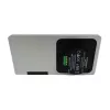 Dual Control Panel Shelly Wall Display X2 WiFi/BLU (silver) + BLU H&T