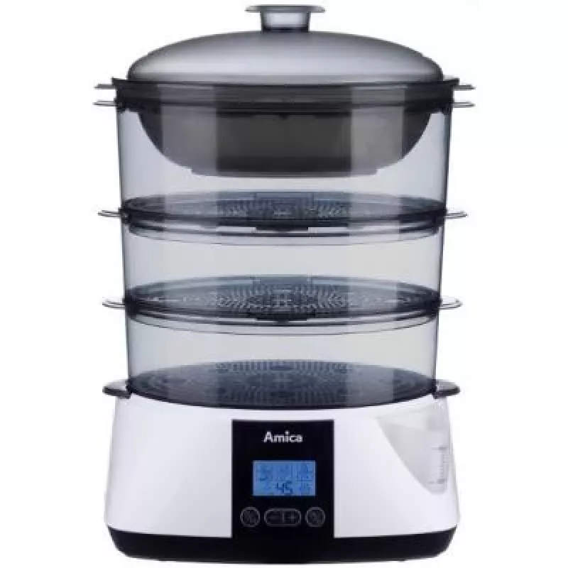 Optimum PT3011 Lunaris food steamer black/white