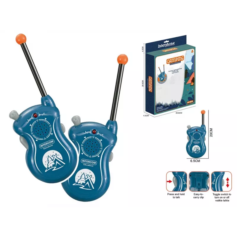 2-way Walkie Talkie Set Madej 011776 — 16 channels, child communication radios