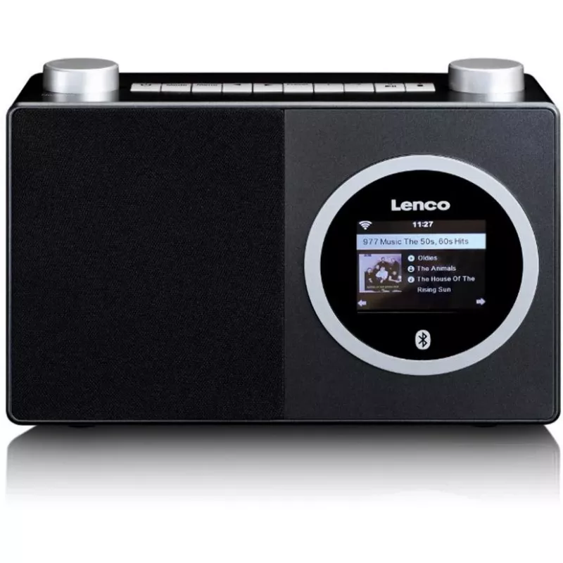Lenco DIR-70 - Network-Audio-Player - 3 Watt (total) - Black (DIR-70BK)