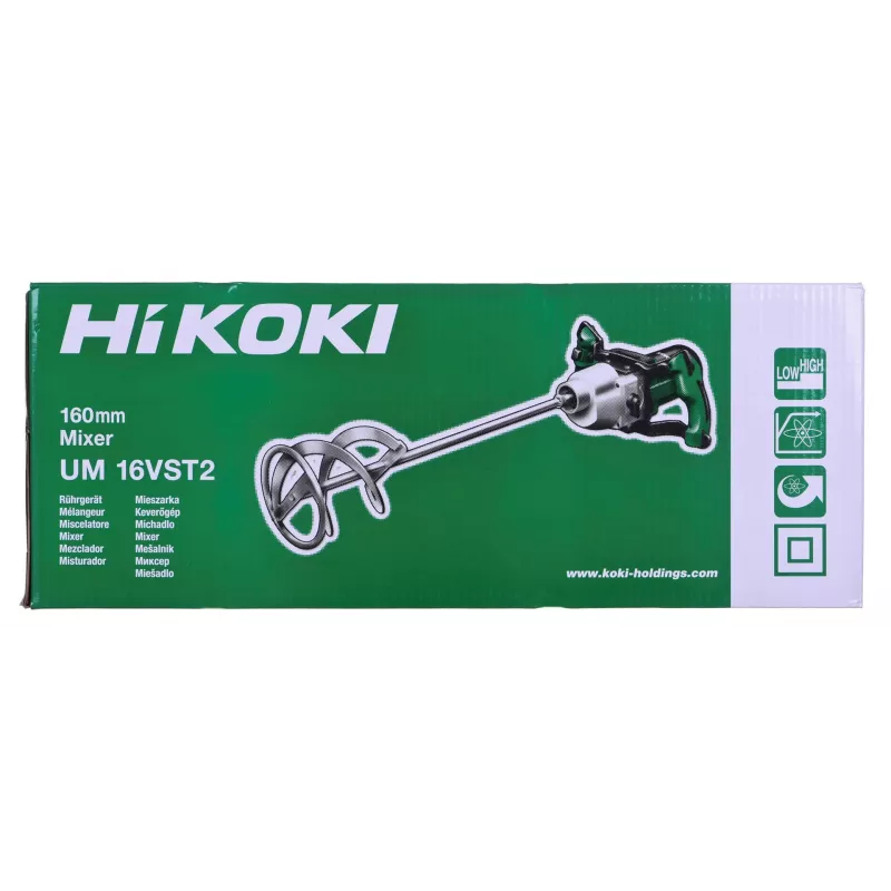 Mixer Hikoki UM16VST2UAZ 1600W 2-speed — electric mortar and paint mixer