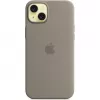 Silicone Case Apple iPhone 15 Plus MagSafe Clay Cover