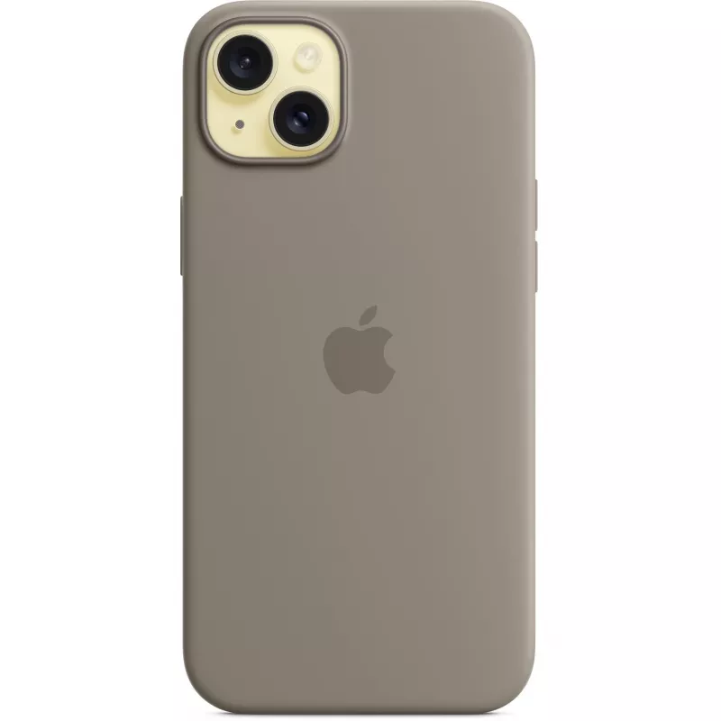 Silicone Case Apple iPhone 15 Plus MagSafe Clay Cover
