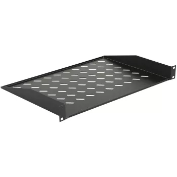 Rack shelf LOGON RAS203BL Black 30 kg capacity 19 inch