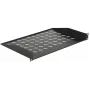 Rack shelf LOGON RAS203BL Black 30 kg capacity 19 inch