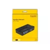 DeLOCK 11495 computer data switch 5 Gbit/s Black Plastic