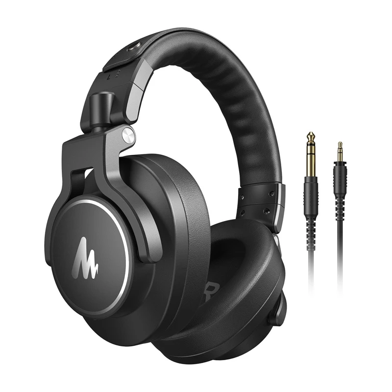 Headphones Maono MH700 studio headphones black