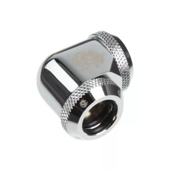 BitsPower Multi-Link Adapter 90° for 2x 12mm AD — BP-E90DML, shiny silver