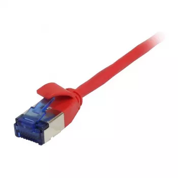 Synergy 21 Cable Patch-RJ45 U/FTP 500Mhz 0.15m CAT6*Red* slimline Round d=3,8mm TPE/LSZH(Superflex) AWG32 Synergy 21 - Network - CAT 6a