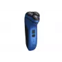 Blaupunkt MSR401 Herrenrasierapparat Rotationstrasierer Trimmer Black - Blue (MSR401)