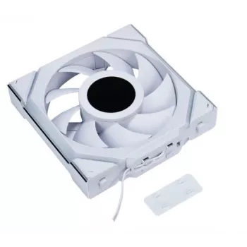 Fan Lian Li UNI FAN SL Wireless 120 12 cm White 3 pc(s) 28.5 dB 64.05 cfm