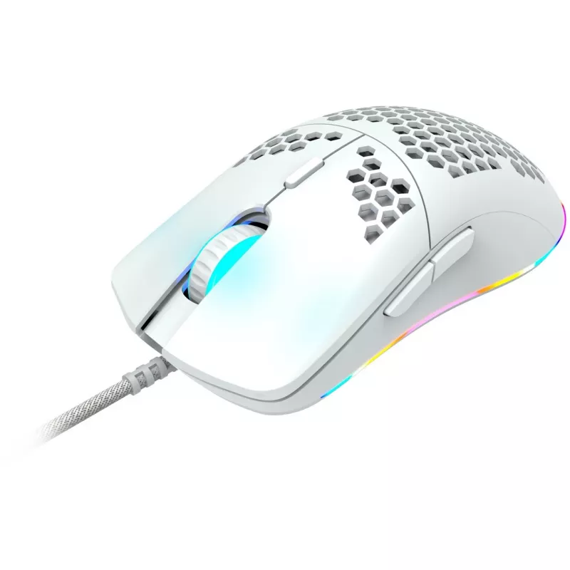 CANYON Puncher GM-11, Gaming Mouse with 7 programmable buttons, Pixart 3519 optical sensor, 4 levels of DPI and up to 4200, 5 million times key life, 1.65m Ultraweave cable, UPE fe