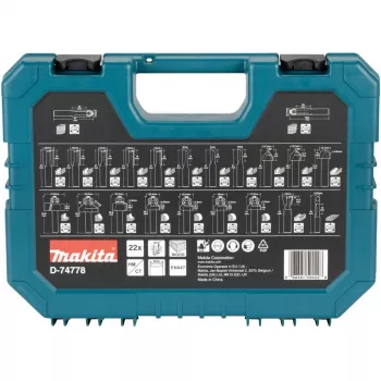 Makita D-74778 milling cutter Milling cutter set