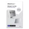 Privacy filter QOLTEC 51059 for 23.8 inch (60.5 cm) monitor, 527 x 296.9 mm, transparent