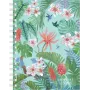 Writing Notebook Herlitz Ladylike Jungle A5 100 Sheets Green Multicolour