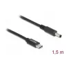 DeLOCK Laptop Charging Cable USB Type-C male to Dell 4.5 x 3.0 mm male 1.5m 20V