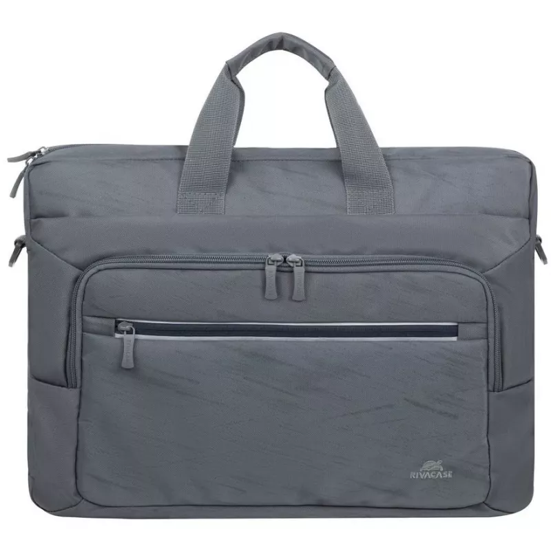 Laptop sleeve Rivacase Alpendorf Eco for 16 inch laptops, grey, slim protective sleeve