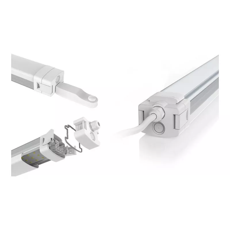 Synergy 21 S21-LED-RA-00104 - Rectangular - Ceiling - Suspended - White - IP65 - IK10 (S21-LED-RA-00