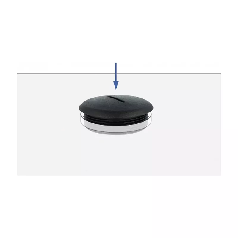 Tube Cap DeLOCK 60229 Black Nylon